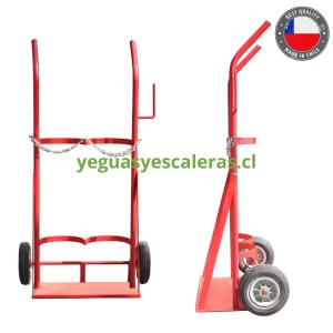 Carro porta oxigeno acetileno