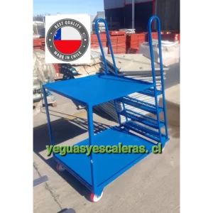 Carro para picking 2 o 3 bandejas con escalaría