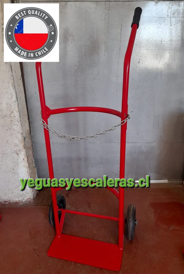 Carro yegua para botella de gas