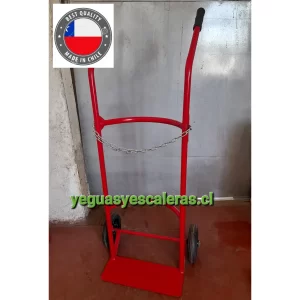 Carro tipo yegua para botella de gas