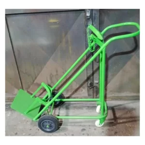 Carro porta oxigeno/argon con 4 ruedas